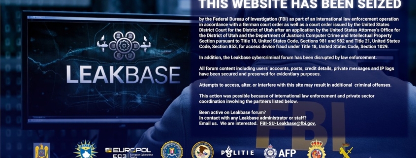US and EU police shut down LeakBase, a site accused of sharing stolen passwords and hacking tools