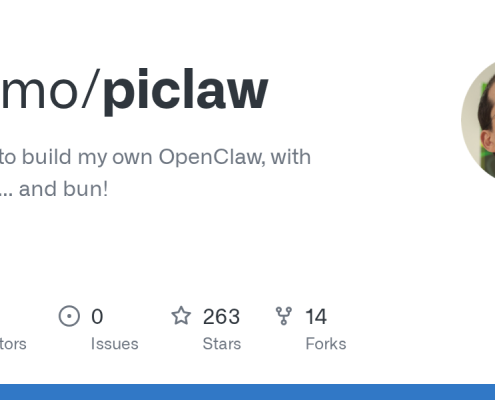 rcarmo/piclaw: I’m going to build my own OpenClaw, with blackjack… and bun! · GitHub