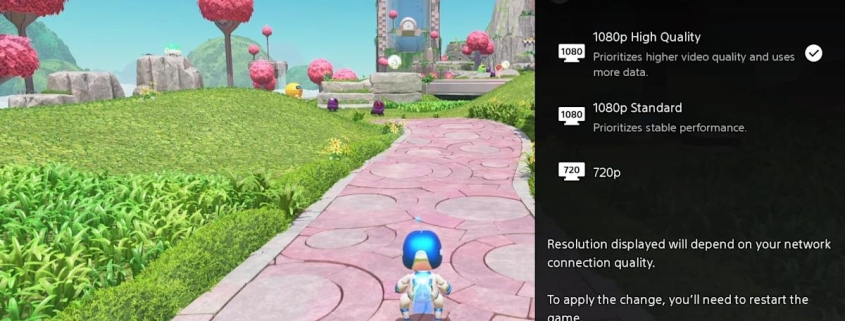 A PlayStation Portal update is adding a 1080p High Quality mode