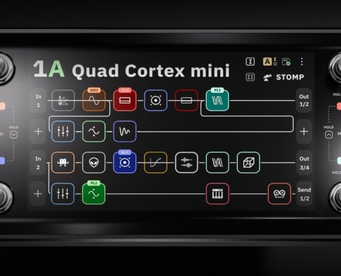 Quad Cortex mini amp modeler: All the power, half the size