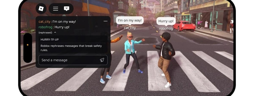 Roblox introduces real-time AI-powered chat rephraser for inappropriate language