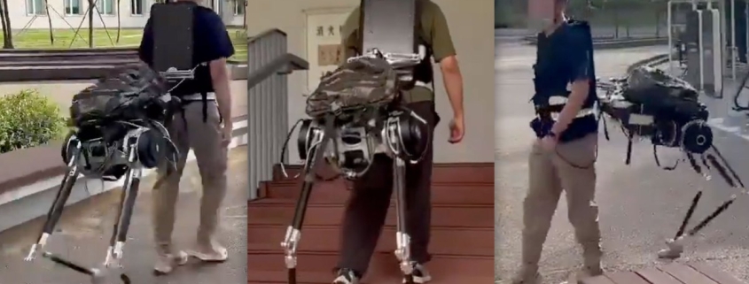 Body Horror Robot Turns Human Into Centaur