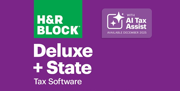 Get your taxes done this week with H&R Block Online at 