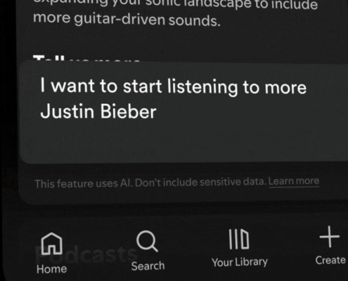 AI-Recommended Music? Spotify Is Giving You the Power to Personalize