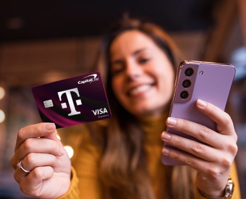 Earn 5% in rewards on phones, devices, and accessories with the T-Mobile Visa