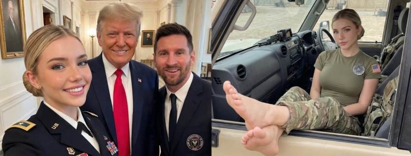 Trump Supporters Getting Scammed by AI-Generated Foot Fetish Model