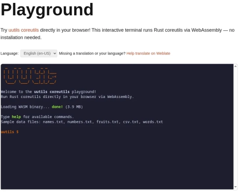 Rust Coreutils 0.8 Brings Significant Performance Gains