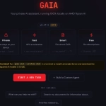 AMD’s GAIA Now Allows Building Custom AI Agents Via Chat, Becomes “True Desktop App”