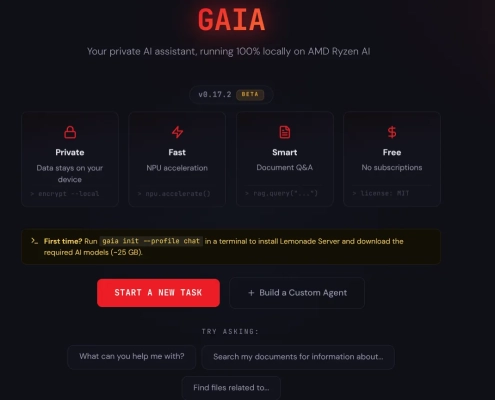 AMD’s GAIA Now Allows Building Custom AI Agents Via Chat, Becomes “True Desktop App” AMD’s GAIA Now Allows Building Custom AI Agents Via Chat, Becomes “True Desktop App”