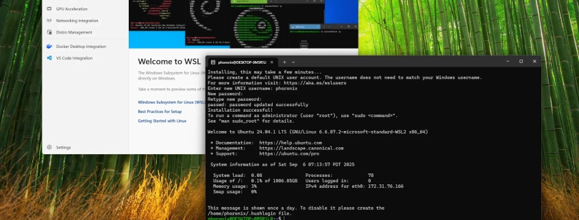 Microsoft Upgrades Its WSL2 Kernel Against Linux 6.18 LTS