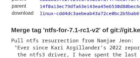 The “NTFS Resurrection” Has Occurred For Linux 7.1