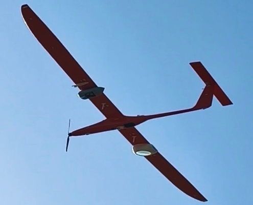 PowerLight’s laser power beaming system keeps a drone in the air for hours during Pentagon test flights