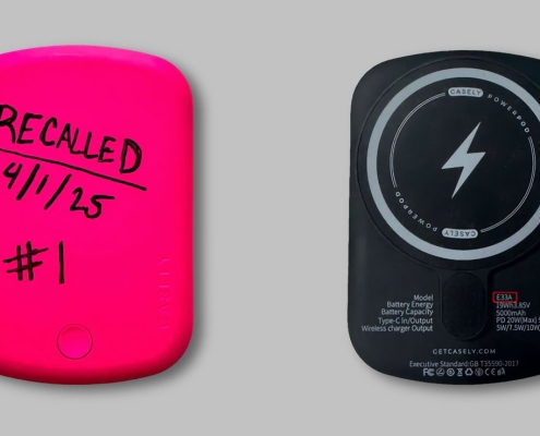 Casely Power Pods recall reannounced after a fatality in New Jersey