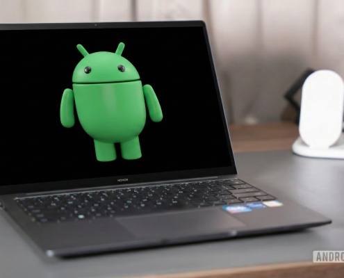 Aluminium OS wallpapers leak in stunning neons and vibrant hues