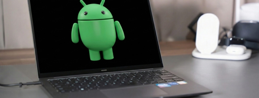 Aluminium OS wallpapers leak in stunning neons and vibrant hues