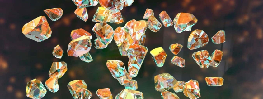 Diamonds are surprisingly elastic when you make them tiny
