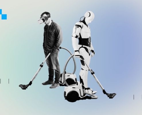 The gig workers who are training humanoid robots at home