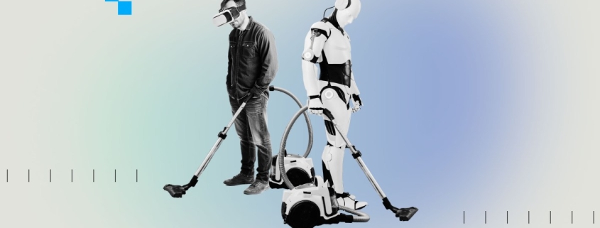 The gig workers who are training humanoid robots at home