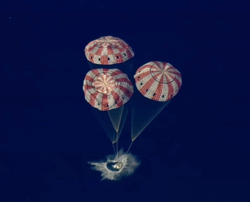 Artemis II live updates as crew splashes down near San Diego after historic moon mission Artemis II live updates as crew splashes down near San Diego after historic moon mission