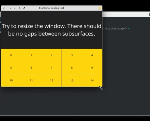 xx-fractional-scale-v2 Aims To Improve Wayland Fractional Scaling xx-fractional-scale-v2 Aims To Improve Wayland Fractional Scaling