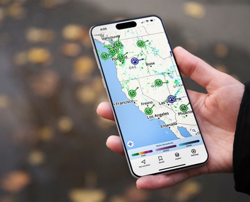 Weather radar app gives you real-time data you can use